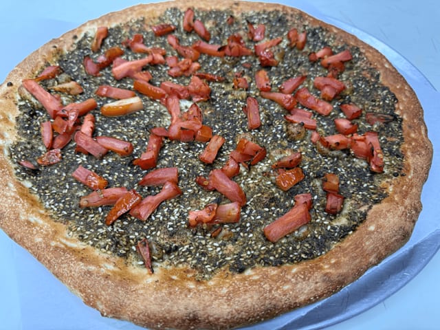 Za`atar Pizza.