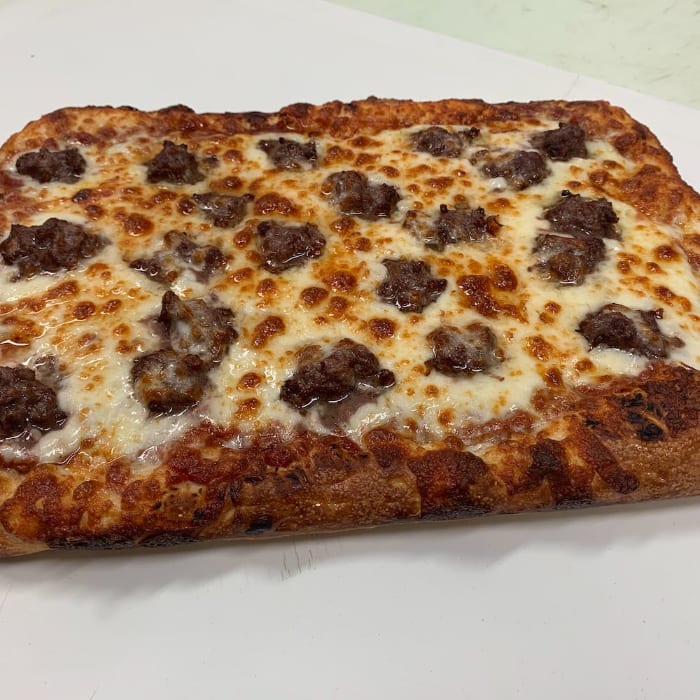 Beef Sausage Pizza Bites.