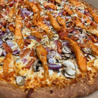Chipotle Chicken Pizza - Gluten Free