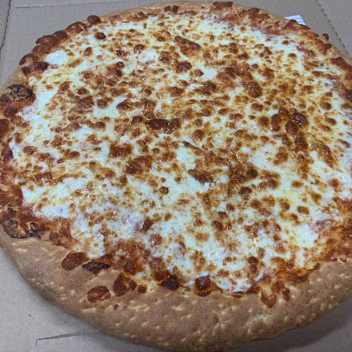One Topping Pan Pizza.